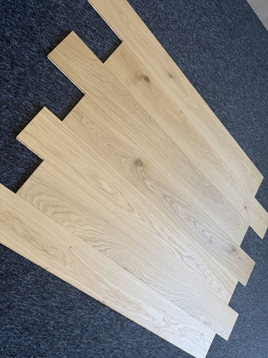 Deska dębowa 11x150x1330 Elegant Lakier Neutral