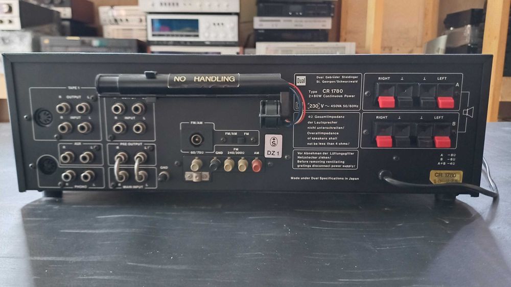 Wzmacniacz audio tuner FM DUAL CR 1780