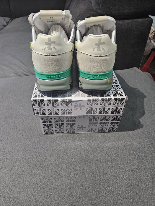 Novo Tenis Premiata verde