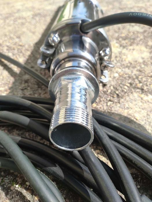 Kit solar painel fotovoltaico + bomba de água rega poço furo 40m novo