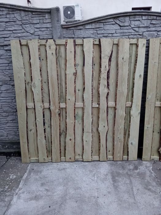 PŁOT DREWNIANY PANEL 180x180cm solidny