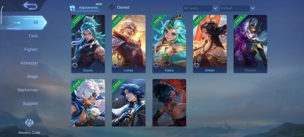 Аккаунт Mobile Legends. Всі герої, максимальні емблеми
