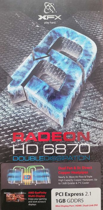 XFX HD 6870 Radeon Dual Heatpipe