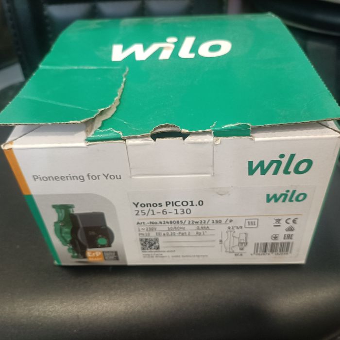 Bomba circuladora WILO Nova