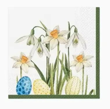 Serwetki papierowe Wielkanocny ogród (20 sztuk). PAW