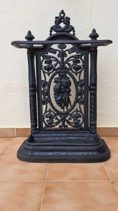 Suporte de entrada para bengalas e guarda-chuvas, estilo pórtico, antiquário, vitoriano.