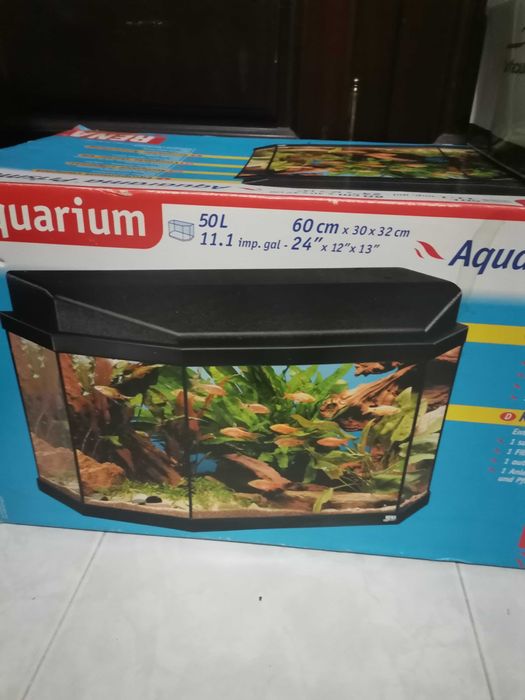 Aquário novo, nunca foi usado