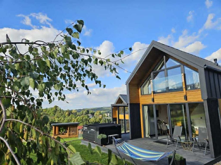 domek z jacuzzi noclegi domek w górach Beskidy weekend wakacje wypoczynek wynajem