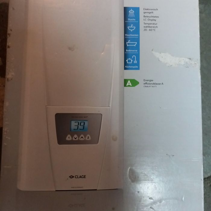 aquecedor água  CLAGE