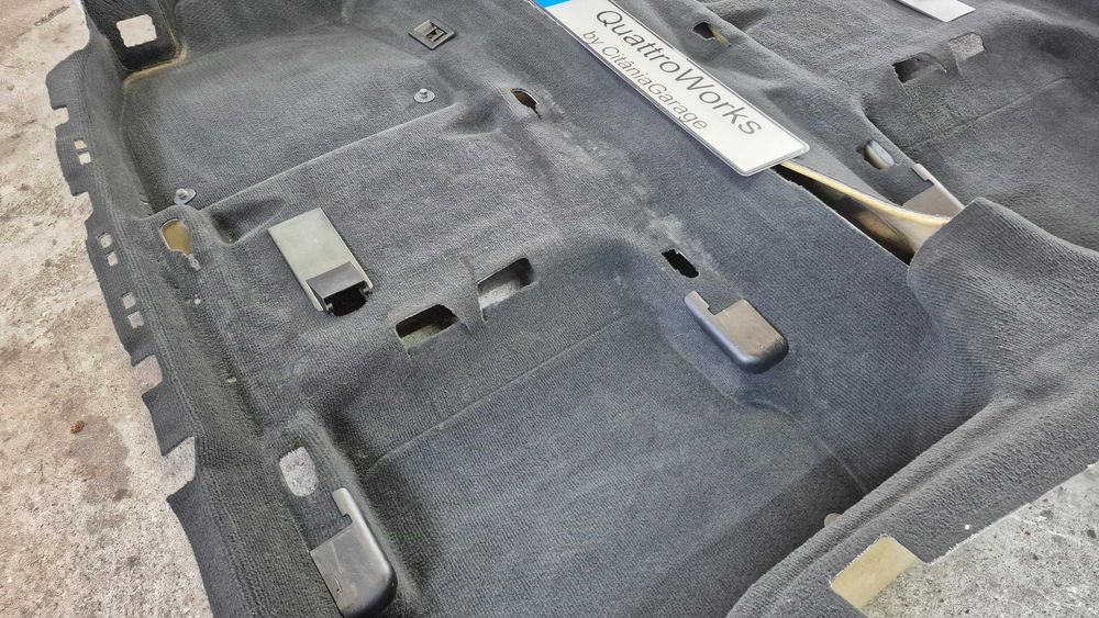 Alcatifa Preta Audi A4 B6 B7 8E Original OEM + Tapetes Audi Exclusive Originais