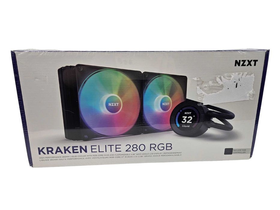 Водяне охолодження NZXT Kraken Elite 280 RGB (2024)