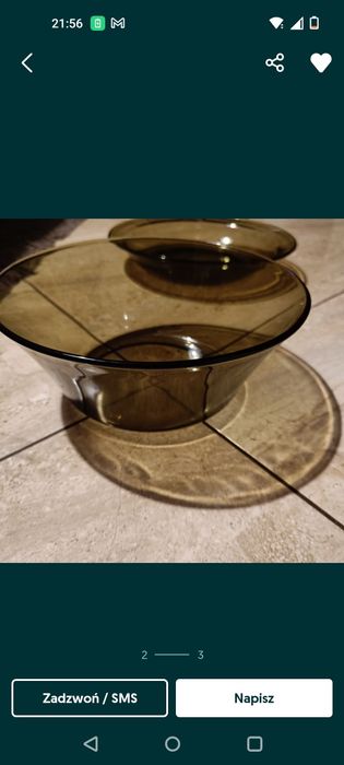 Duża misa , stara duralex.