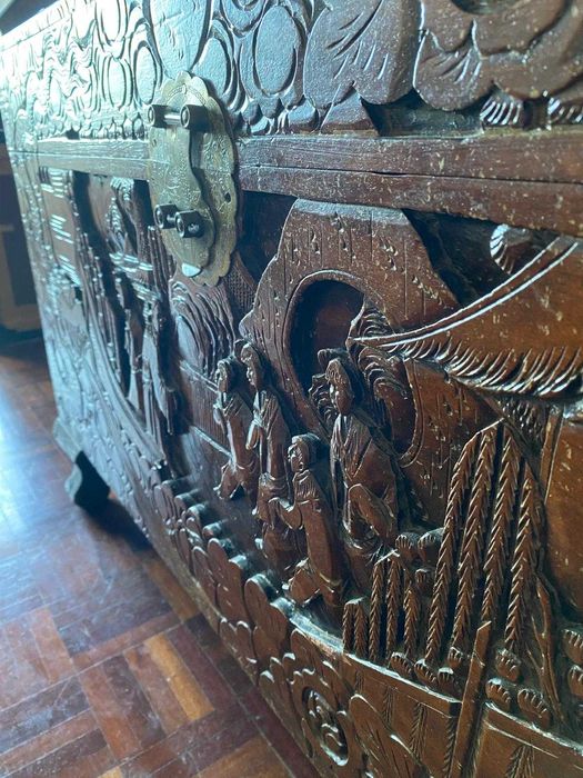 Arca de madeira de cânfora