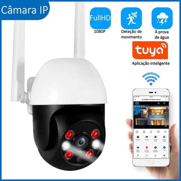 Câmara ‼️ WiFi ‼️ Tuya ‼ Full HD ‼ PTZ ‼ Seguimento Pessoas e Objetos