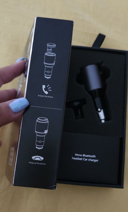 Carregador + Fone de Bluetooh