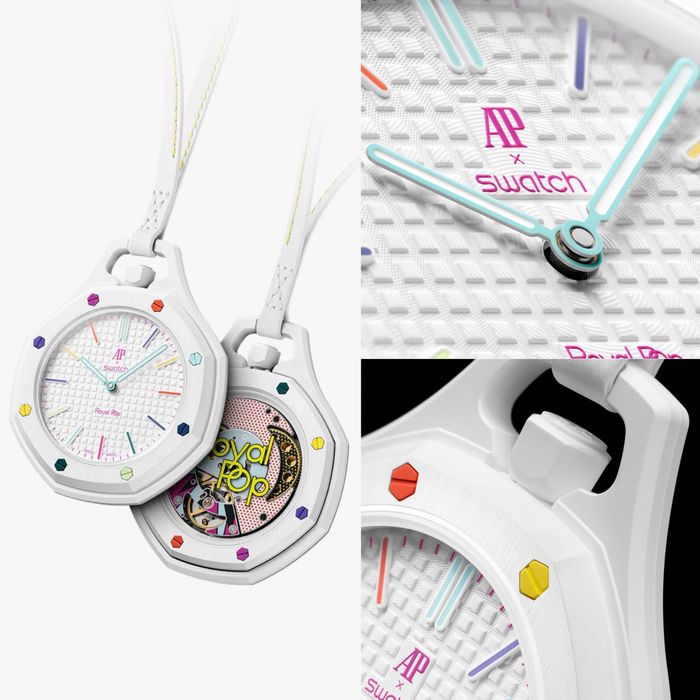 Swatch x Audemars Piguet Royal oak pop ademar