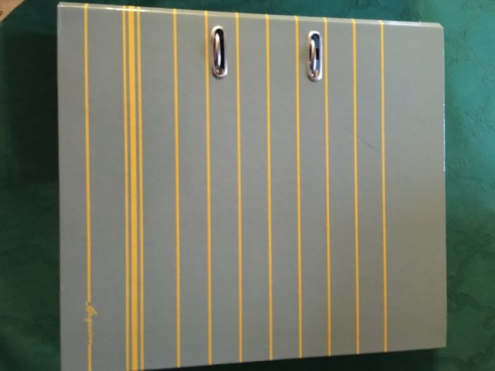 Capa arquivo A4 - lombada larga e estreita - várias cores - 60 unid