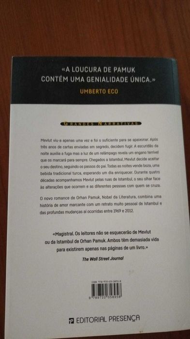 Uma Estranheza em Mim - Orhan PamuK