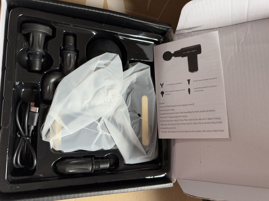 Pistola de massagem nova