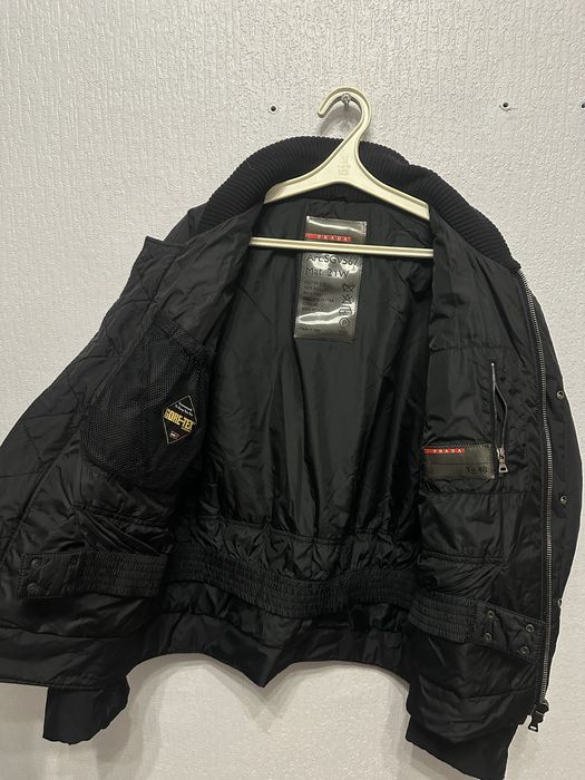 Prada boomber jacket gore tex