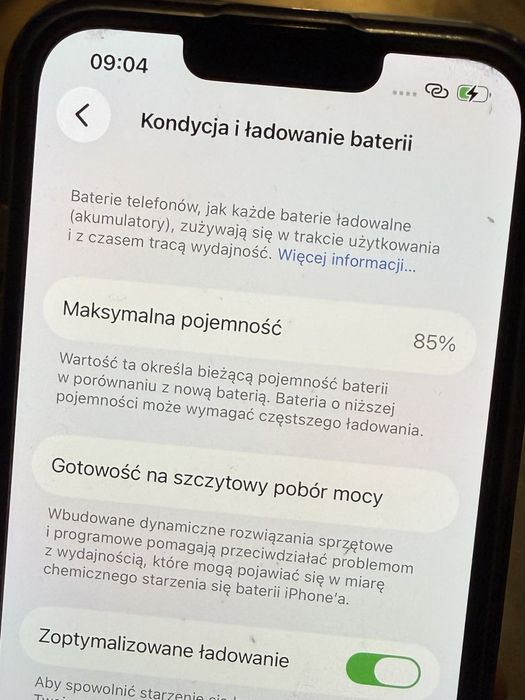 IPhone 14 128GB 85% kondycji baterii