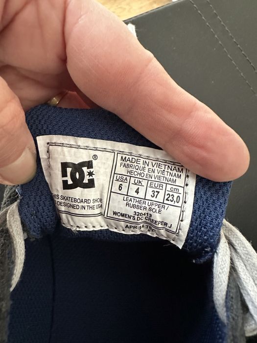 DC buty ze skory, nowe, rozmiar 37