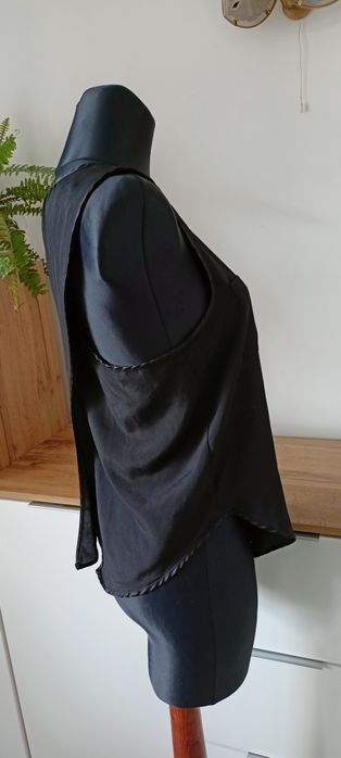 Bluzka Asymetryczna Plecy Made in Italy S