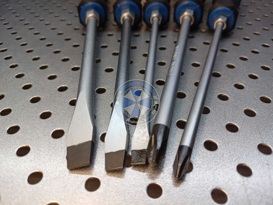 Zestaw wkrętaków do pobijania 150mm 5-el. Cr-V wkrętaki do pobijania