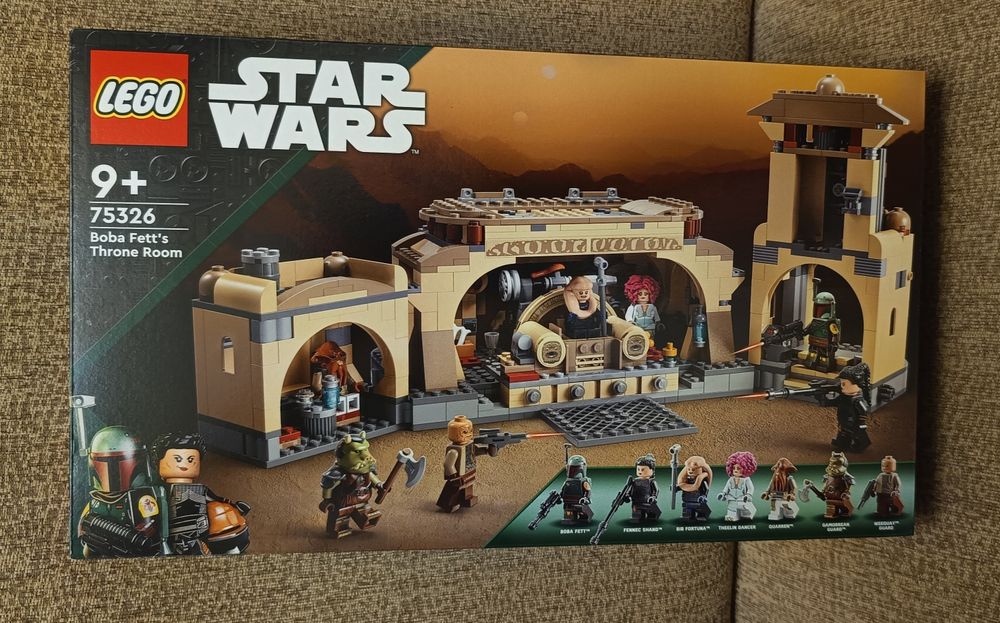 LEGO Star Wars 75326 - Sala tronowa Bobby Fetta