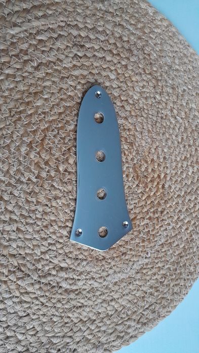 Control Plate до Jazz Bass (планка, хром)