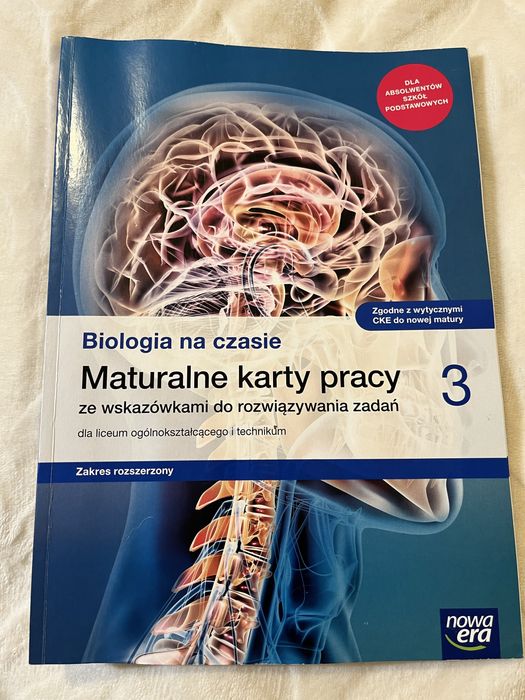Maturalne karty pracy 3 biologia zakres rozszerzony
