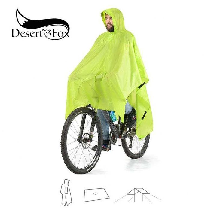 Пончо - тент DesertFox PU3000MM 230г || Naturehike Turbat плащ дощовик