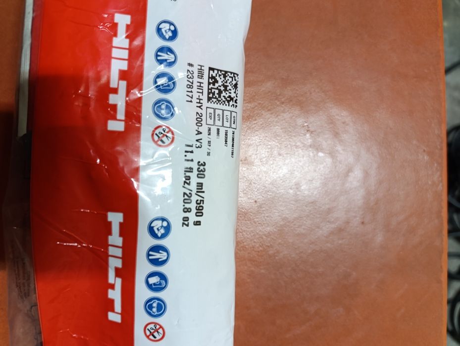 Bucha Química Hilti.