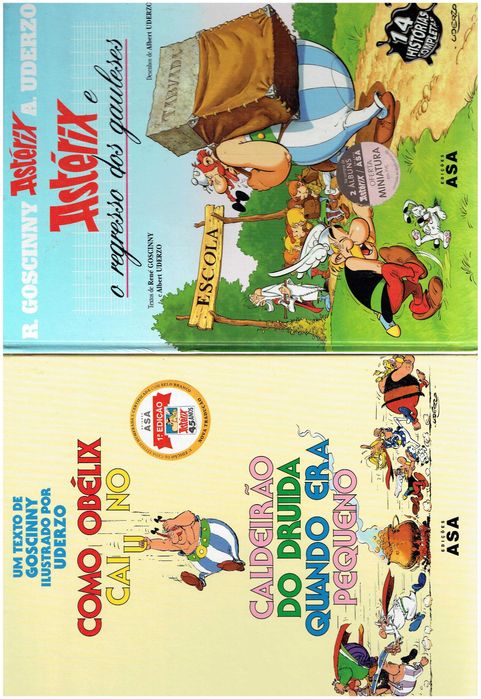 11269 Livros publicações de Astérix - Cartonados