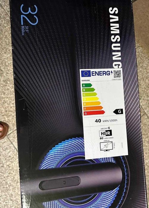 Monitor Samsung Odyssey G7 curvo