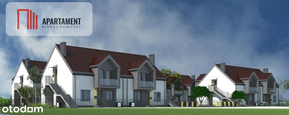 Nowe 3 pokojowe z ogródkiem / 7093 za m2