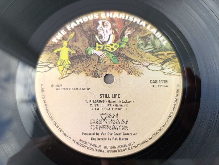 Van Der Graaf Generator – Still Life 1975 Original UK Edition