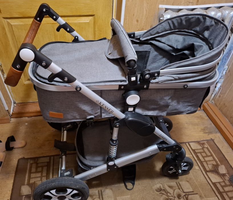 Продам дитячу коляску 3в1 Kesser( Німеччина). Люлька, автокрісло і прогулянкова коляска. Від народження до 3-4 років( до 22кг)