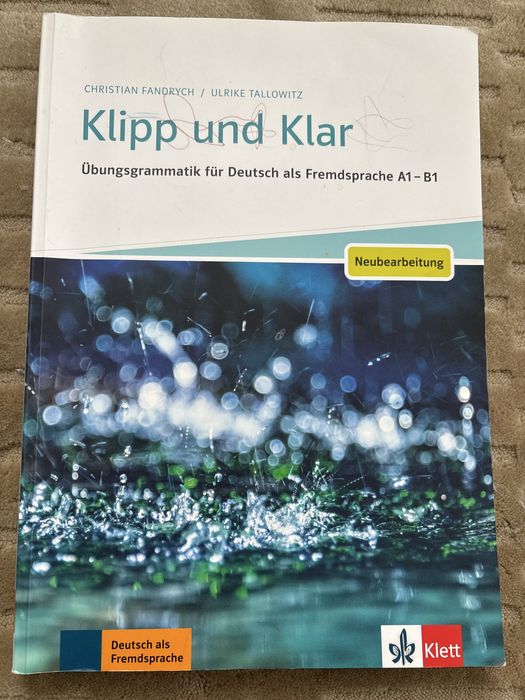 Підручник з німецької Klipp und klar Christian Fandrych Ulrike Tallowitz