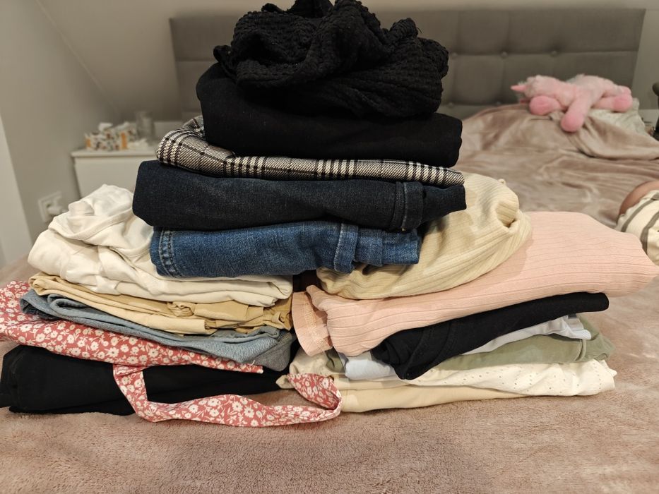 Ubrania ciążowe paczka. Rozmiary M/L