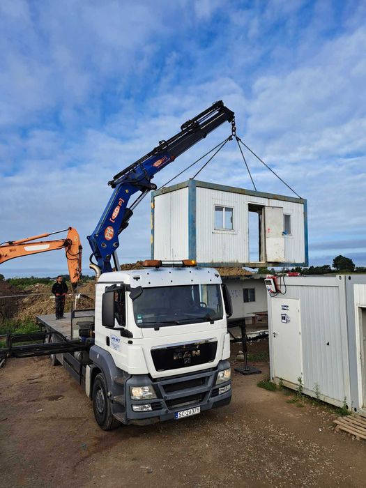 Usługi transportowe HDS PM50 21t + niskopodwozie