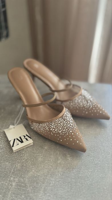 туфлі zara нові в камінцях