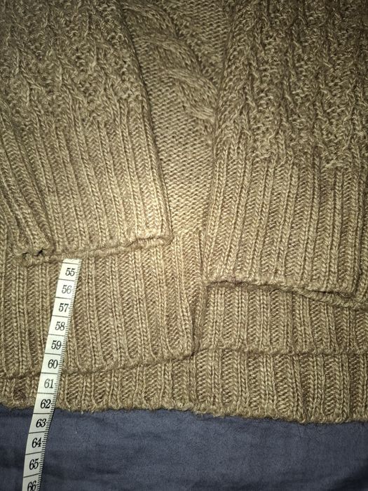 Теплий вовняний светр 44-46р.