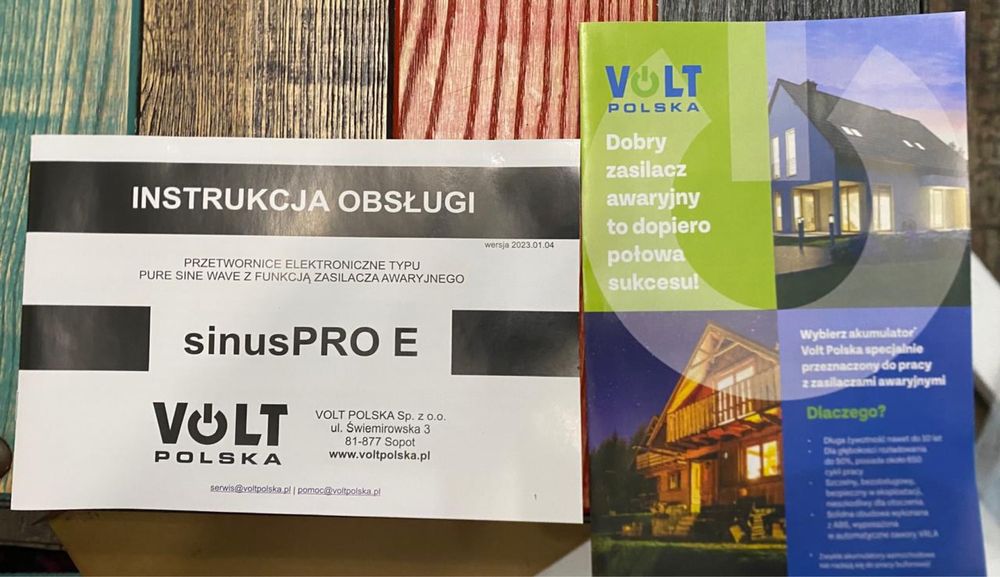 ДБЖ Volt Polska SINUS PRO 800 E