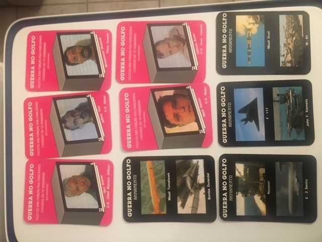 lote de 20 calendários ano 1991 alusivos à Guerra no Golfo