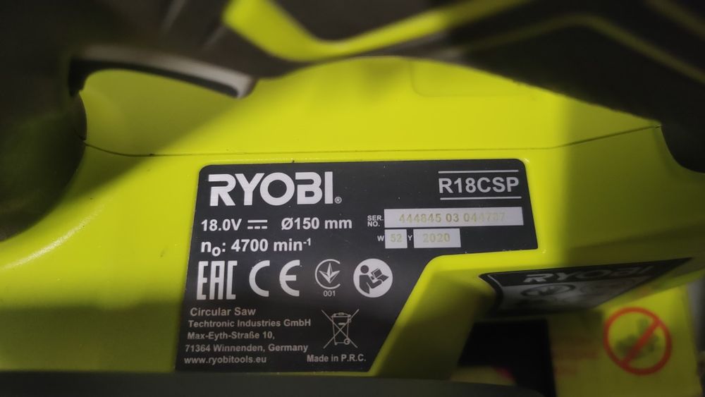 Pilarka tarczowa Ryobi