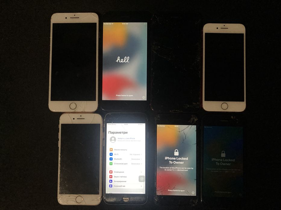 Продам лот из 8 айфонов