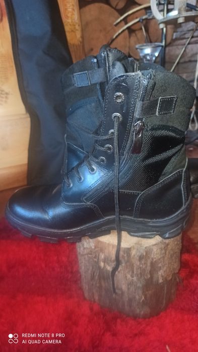 Buty  taktyczne ze skóry Ochrona,Ratownik