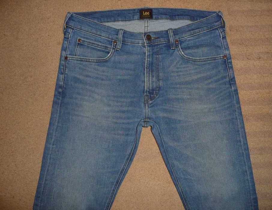 Spodnie dżinsy LEE W33/L32=44,5/104cm jeansy LUKE