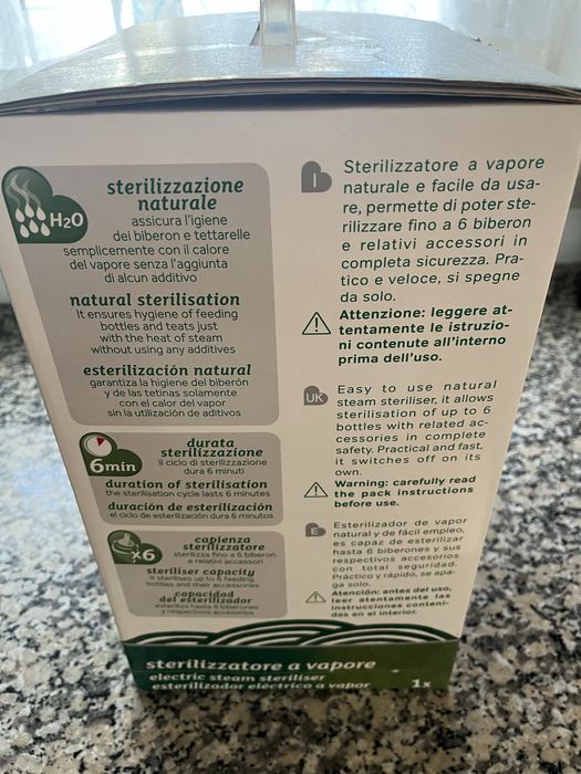 Esterilizador a vapor